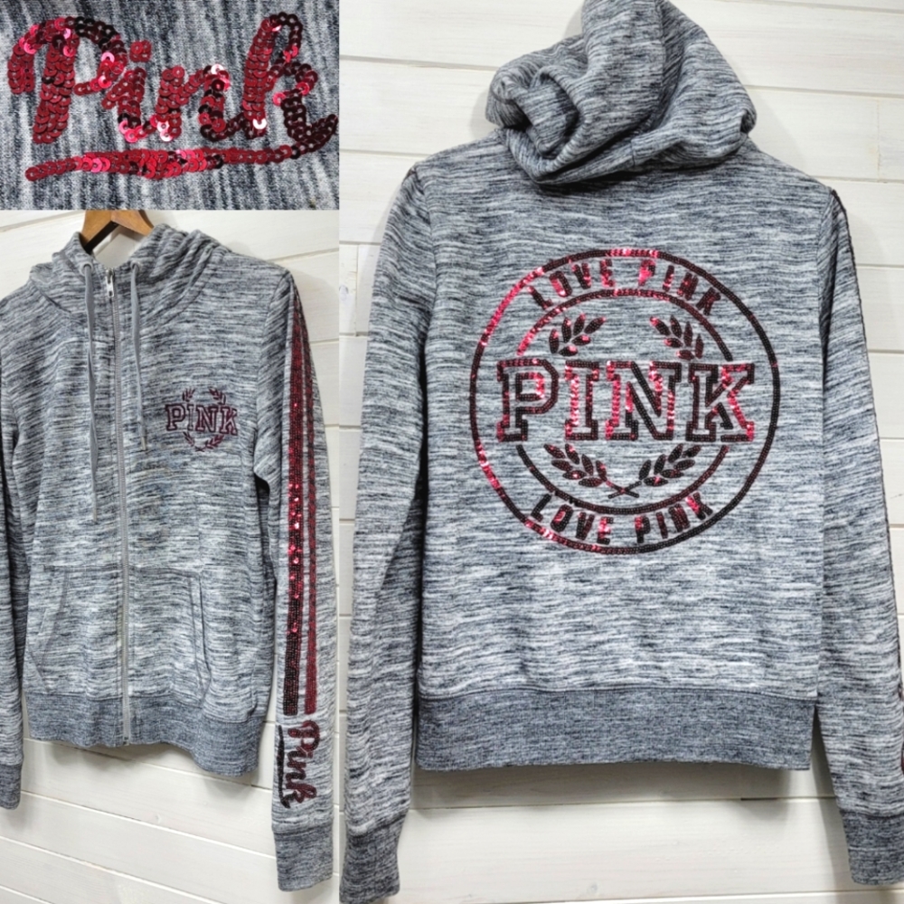 Victoria's Secret PINK sequined sweater